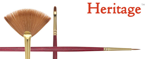 Heritage™ Synthetic Sable Oil Painting Brushes