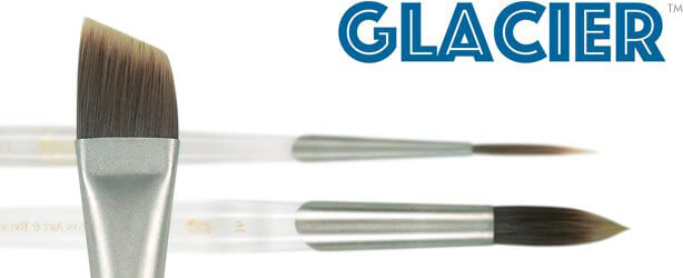 Glacier™ Synthetic Painting Brushes