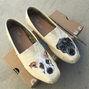 B Street Shoes - Custom Painted Shoes